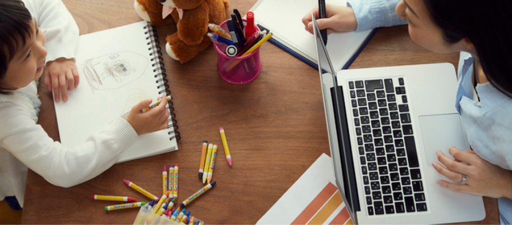 家で子供と一緒に参加可能